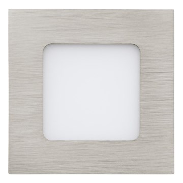 Eglo 64598 - LED-Einbauleuchte FUEVA 1 PRO LED/2,8W/230V 4000K 8,5x8,5 cm matt Chrom