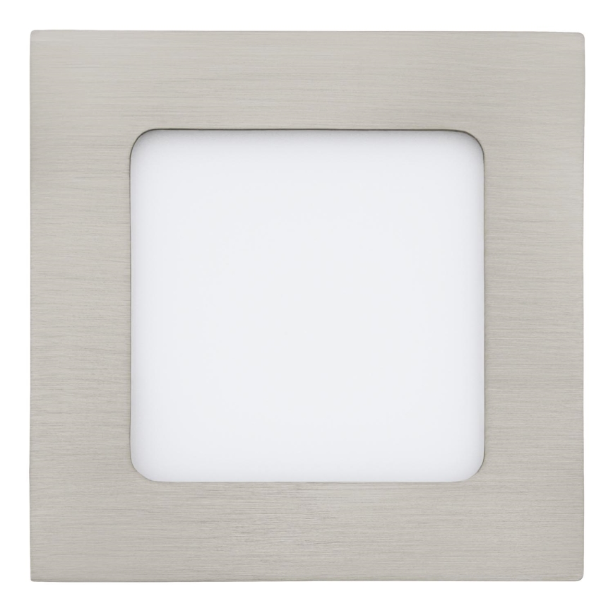 Eglo 64608 - LED-Einbauleuchte FUEVA 1 PRO LED/5,5W/230V 3000K 12x12 cm matt Chrom