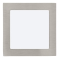 Eglo 64626 - LED-Einbauleuchte FUEVA 1 PRO LED/10,9W/230V 3000K 17x17 cm matt Chrom
