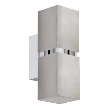 Eglo 64797 - LED-Wandleuchte PASSA PRO 2xGU10/3,3W/230V 3000K matt Chrom