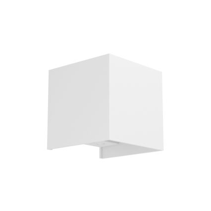 Eglo - Dimmbare, wiederaufladbare LED-Außen-Wandleuchte mit Bewegungs- und Dämmerungssensor LED/2,2W/5V IP44 weiß