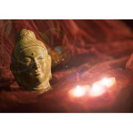 Eglo 75039 - LED-Beleuchtung dekoratives Bild BUDDHA 3xLED/0,02W/2xAA 30x45 cm