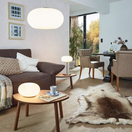 Eglo 75355 - LED RGB Tischlampe OPTICA-C 2xE27/7,5W/230V