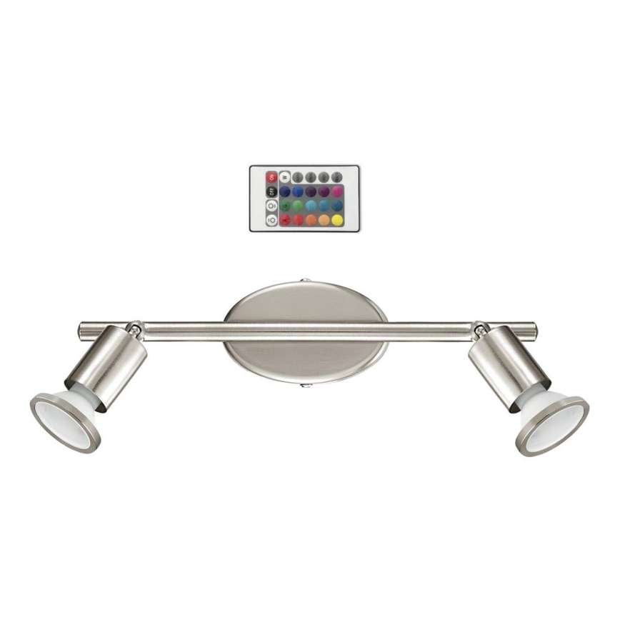 Eglo 75384 - LED Spotlight BUZZ-C 2xGU10/4W/230V
