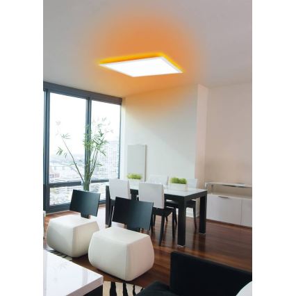 Eglo 75525 - LED RGBW dimmbare Deckenleuchte SALOBRENA LED/12W/230V 2700-6500K + Fernbedienung