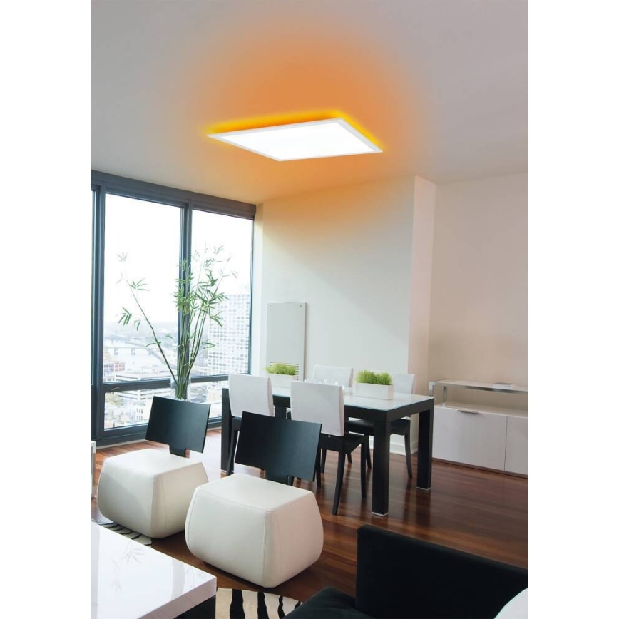 Eglo 75525 - LED RGBW dimmbare Deckenleuchte SALOBRENA LED/12W/230V 2700-6500K + Fernbedienung