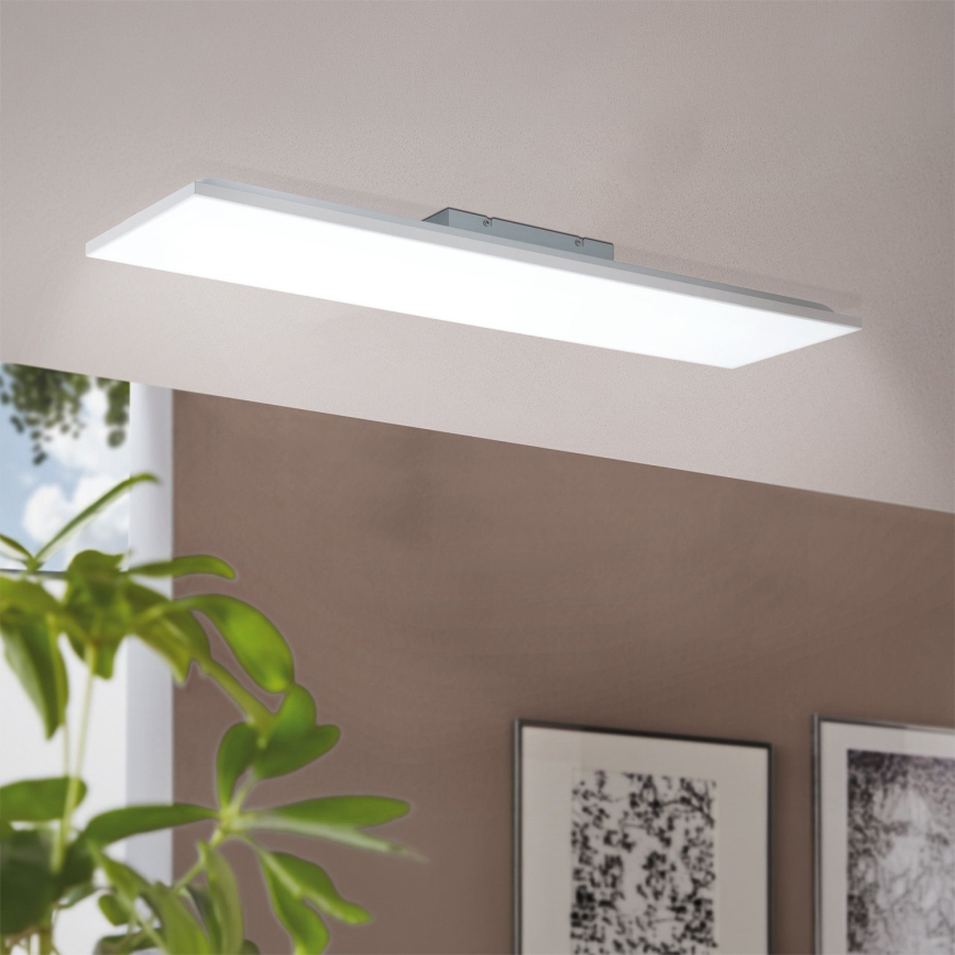 Eglo 75615 - LED-Aufbaupanel CALEMAR LED/19W/230V 24,2 x 99,2 cm weiß