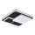Eglo 75667 - LED-Deckenleuchte LEPRESO LED/19,5W/230V schwarz