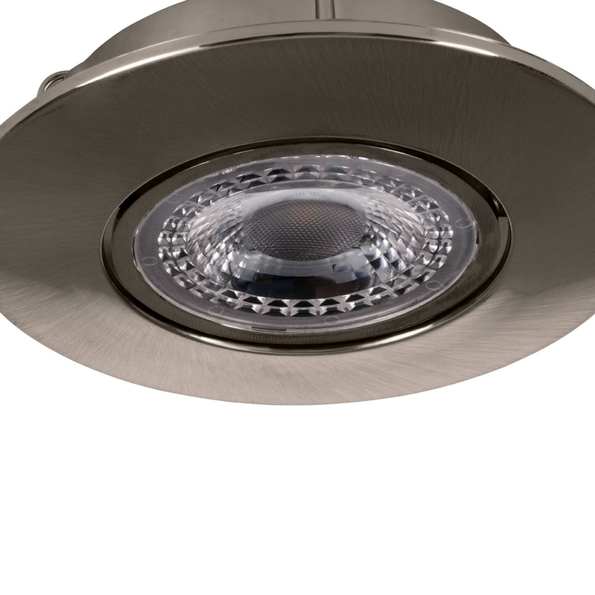 Eglo 75765 - SET 3x LED-Einbauleuchte ZUJAR LED/3,4W/230V matt Chrom