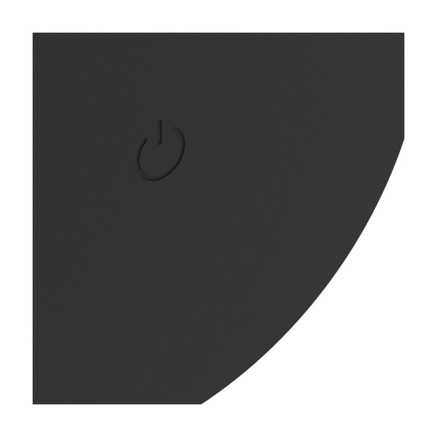 Eglo - LED-Außenwandleuchte, dimmbar, wiederaufladbar mit Touch-Bedienung LED/5W/5V 2000 mAh 3000/4000/6500K IP44 schwarz