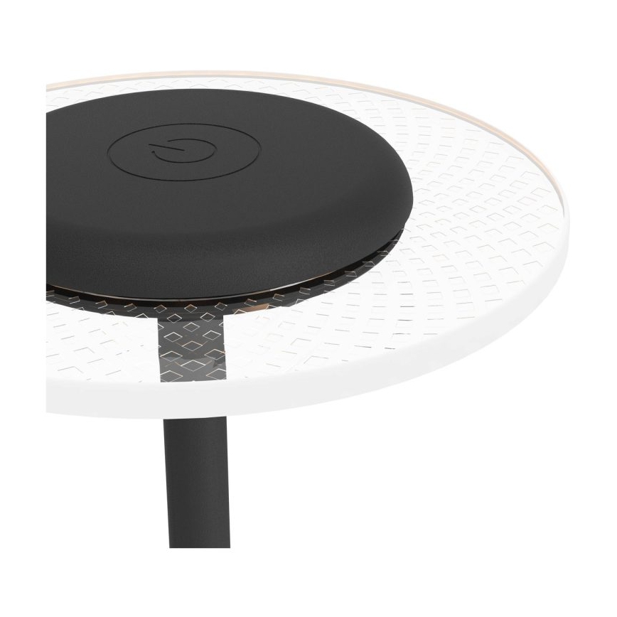 Eglo - LED RGBW dimmbare, wiederaufladbare Touch-Tischlampe LED/5V 2000 mAh schwarz