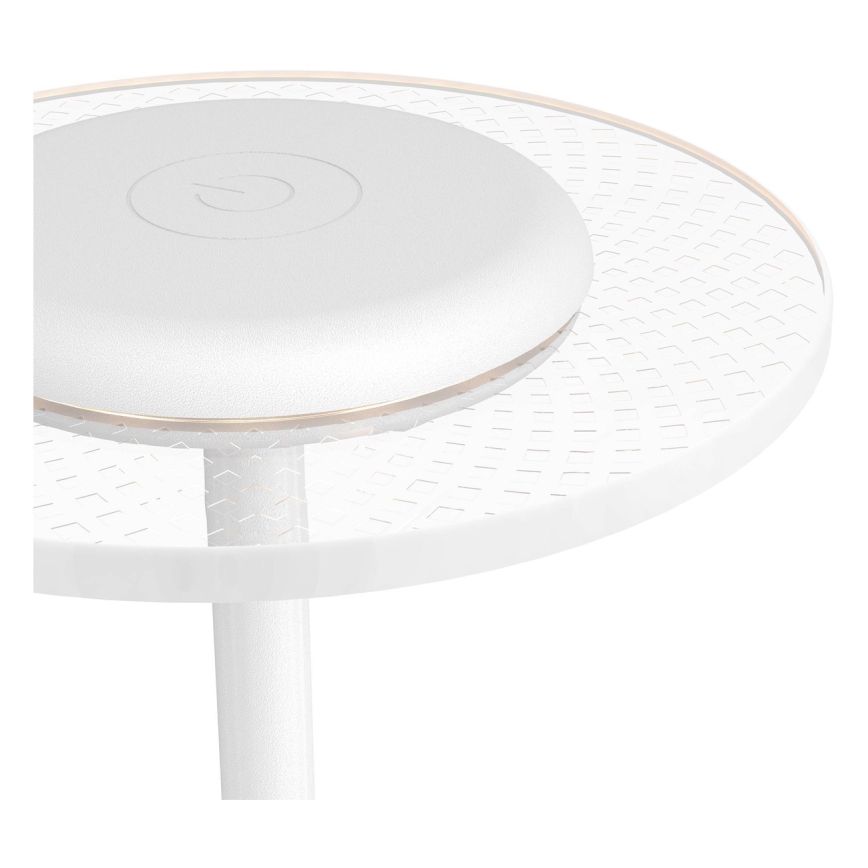 Eglo - LED RGBW dimmbare wiederaufladbare Touch-Tischleuchte LED/5V 2000 mAh weiß