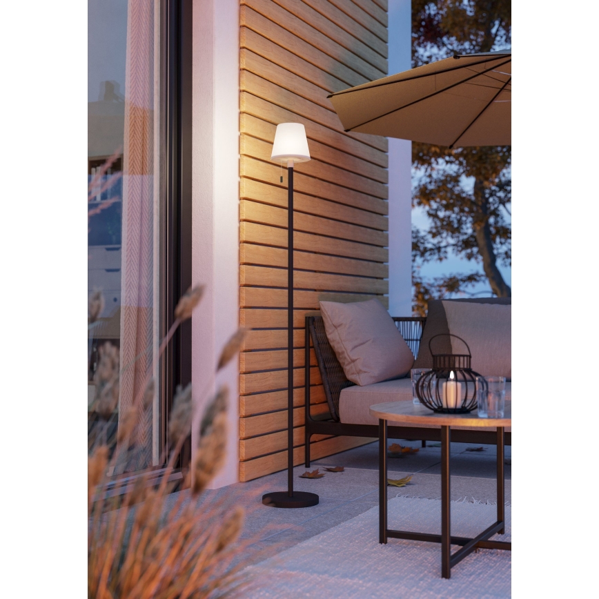 Eglo - LED RGBW Dimmbare, wiederaufladbare Außen-Stehleuchte LED/2,2W/3,7V 3000K 2200 mAh IP54
