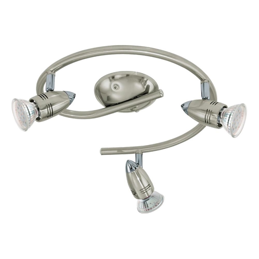 Eglo 78024 - LED-Wandstrahler MAGNUM 3xGU10/3W/230V 3000K matt Chrom