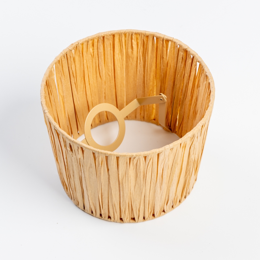 Universell einsetzbarer Lampenschirm KERIA, Ø 20 cm, Raffia