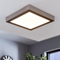Eglo 78218 - LED-Deckenleuchte FUEVA LED/22W/230V 30x30 cm mattchrom