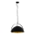 Eglo 78441 - Hängeleuchte an Kette COVALEDA 1xE27/60W/230V schwarz