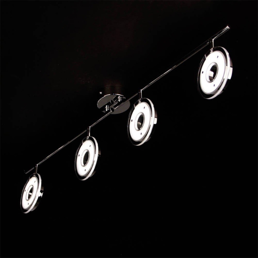 Eglo 78684 - LED-Spotleuchte DORNES 4xLED/4,5W/230V glänzender Chrom