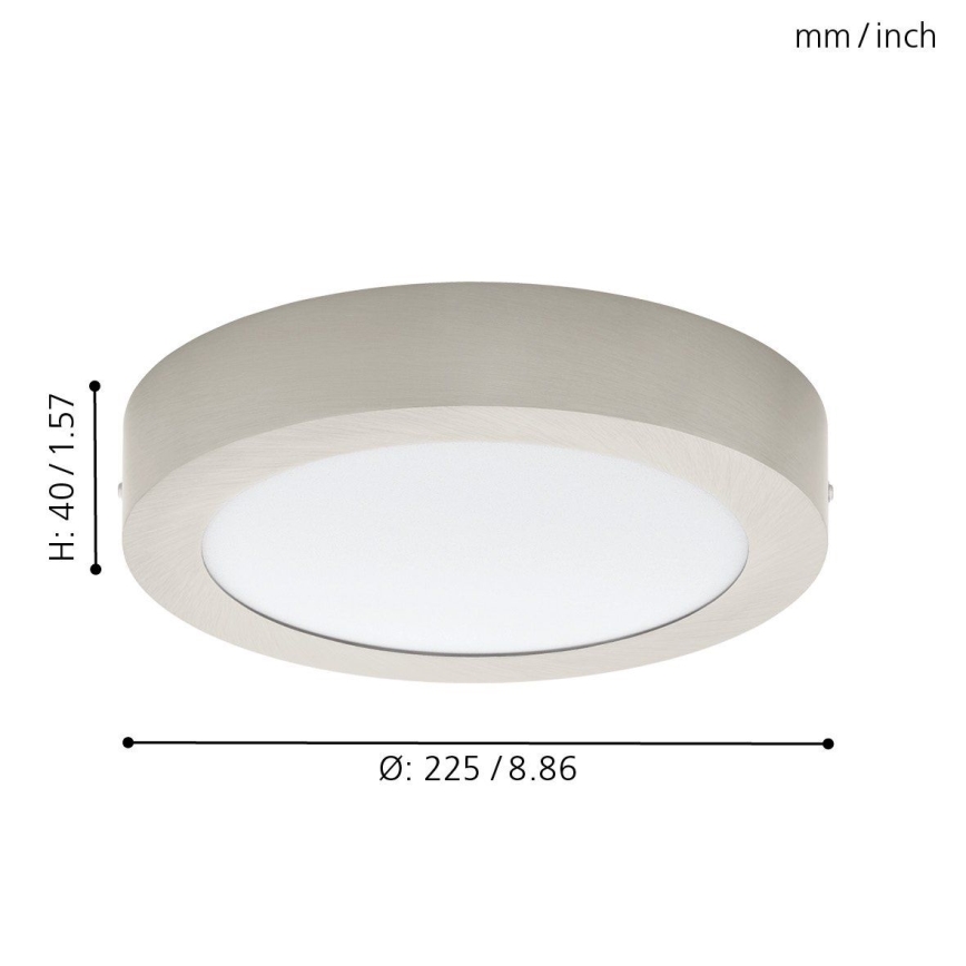 Eglo 78696 - LED-Deckenleuchte FUEVA LED/18W/230V