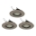 Eglo 78705 - SET 3x LED-Einbauleuchte PENETO 1xGU10/3,3W/230V matt Chrom
