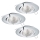 Eglo 78708 - SET 3x LED-Einbauleuchte TEDO 1xGU10/5W/230V