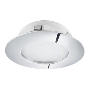 Eglo 78748 - Dimmbare LED-Einbauleuchte PINEDA LED/12W/230V glänzendes Chrom