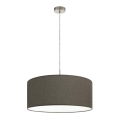 Eglo 79126 - Hängeleuchte PASTERI 1xE27/60W/230V braun