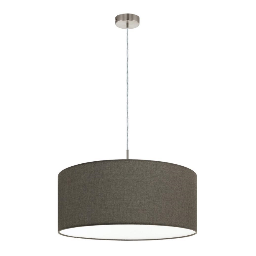 Eglo 79126 - Hängeleuchte PASTERI 1xE27/60W/230V braun