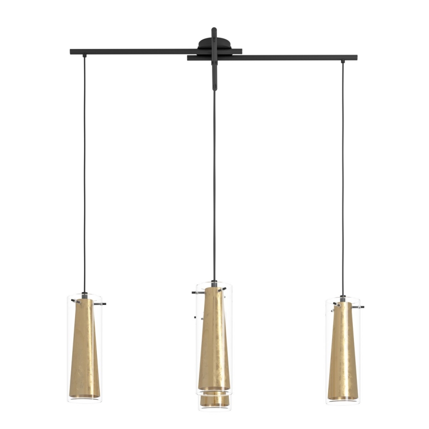Eglo 79344 - Hängeleuchte PINTO GOLD 4xE27/40W/230V golden