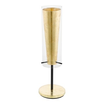 Eglo 79345 - Tischleuchte PINTO GOLD 1xE27/40W/230V golden