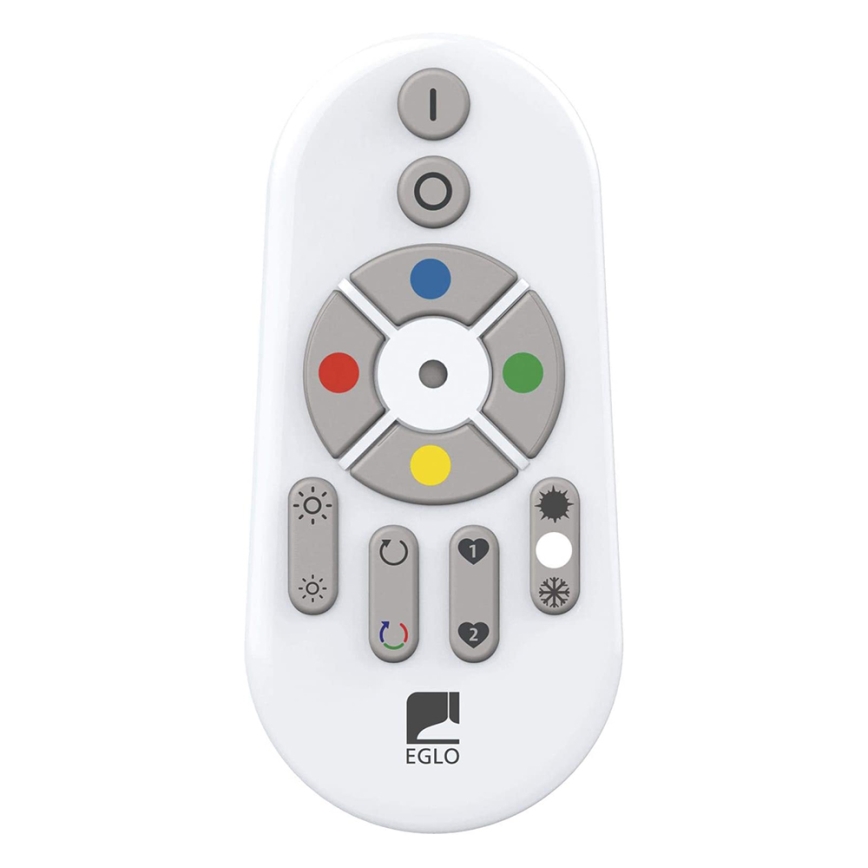 Eglo 79469 - Dimmbare LED-Deckenleuchte POZZALLO LED/21W/230V 2700-6500K weiß + Fernbedienung