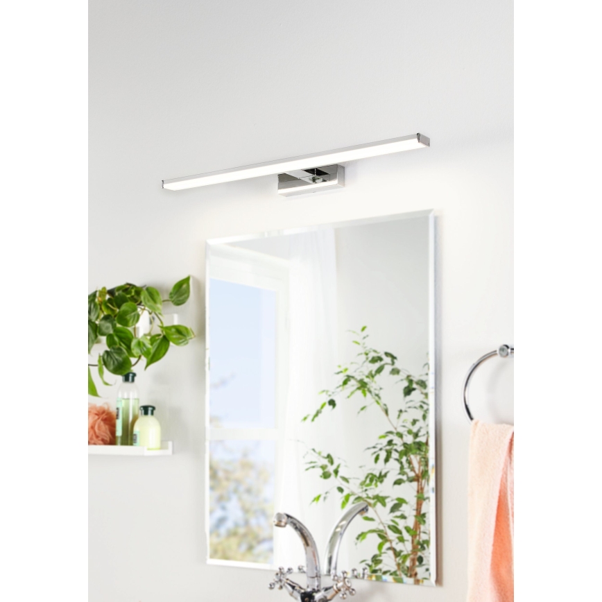 Eglo 79533 - LED-Spiegelbeleuchtung für Badezimmer SARNOR LED/11W/230V 60 cm IP44 glänzendes Chrom