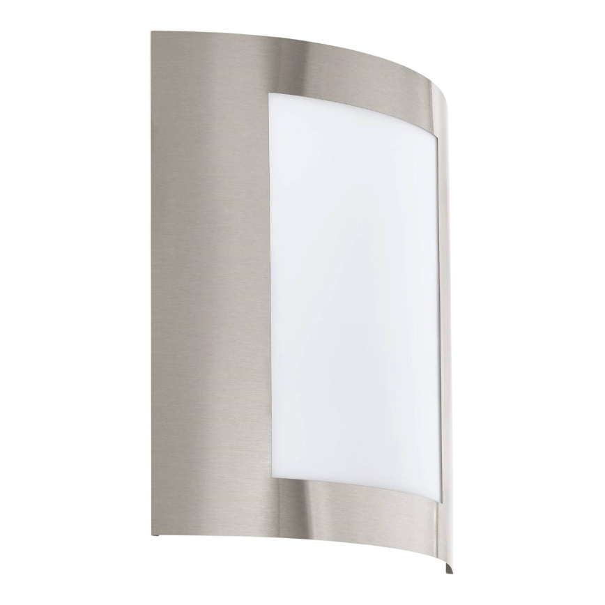 Eglo 79592 - Outdoor-Wandleuchte FIDELIDAD 1xE27/60W/230V IP44 matt Chrom