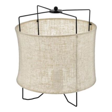 Eglo 79645 - Tischlampe BRIDEKIRK 1xE27/40W/230V beige