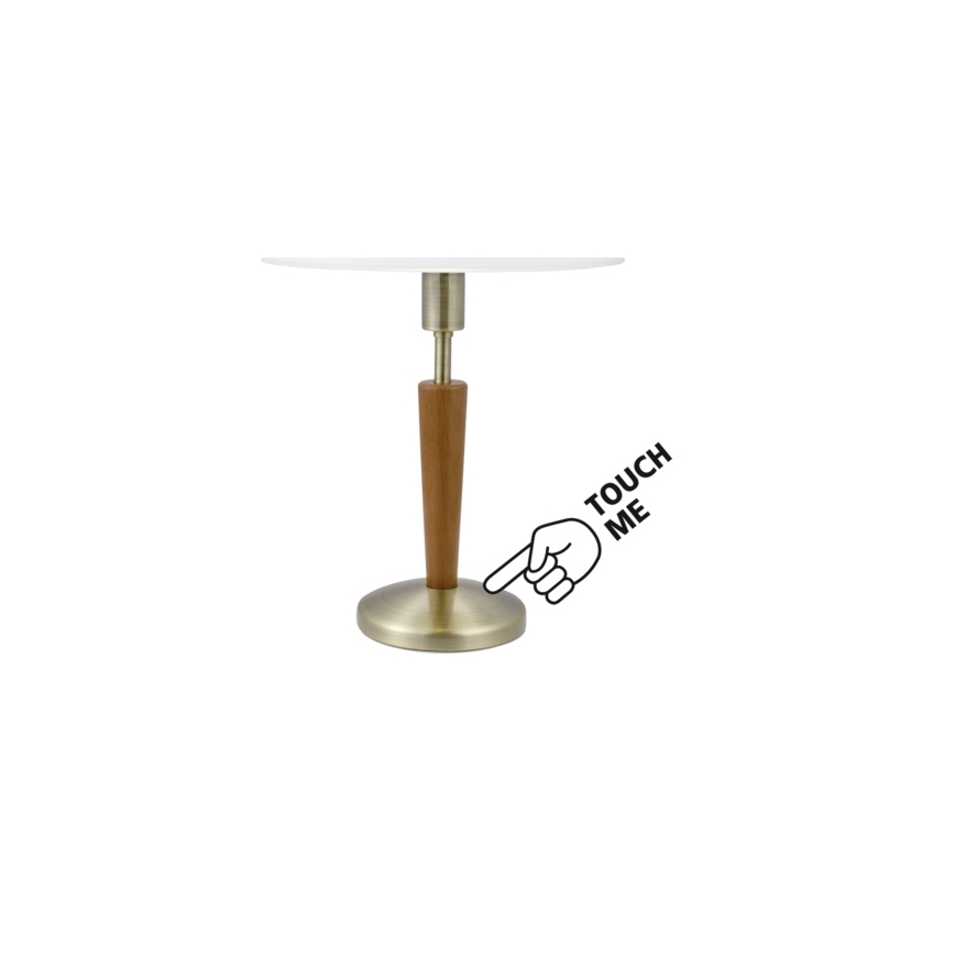 Eglo 81839 - Tischlampe SOLO 1xE14/60W/230V Nuss