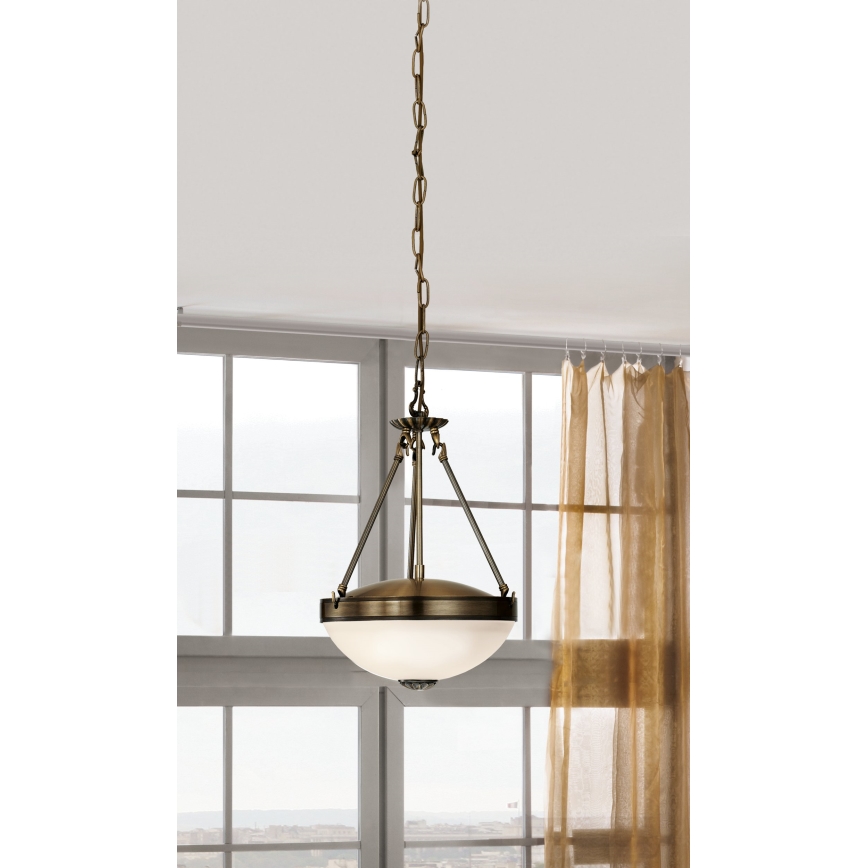 EGLO 82747 - Kronleuchter SAVOY 2xE27/60W