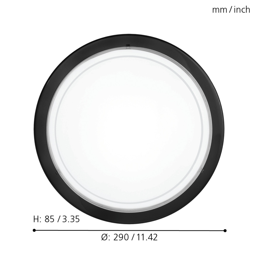 Eglo - Deckenleuchte 1xE27/60W/230V