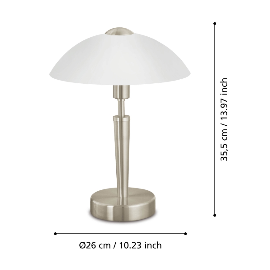 Eglo - dimmbare Tischlampe 1xE14/40W/230V
