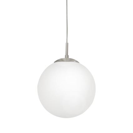 EGLO - Hängeleuchte 1xE27/60W/230V d 25 cm weiß