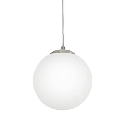 EGLO - Hängeleuchte 1xE27/60W/230V d 30 cm weiß