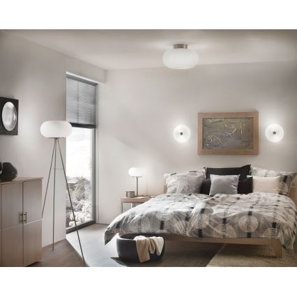 EGLO - Deckenleuchte OPTICA 2xE27/60W/230V Opalglas d 35 cm