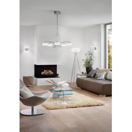EGLO 86817 - Stehlampe OPTICA 2xE27/60W