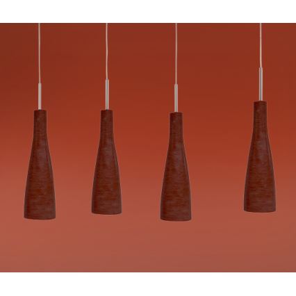 EGLO 88233 - Hängeleuchte KAMEO 4xE14/60W/230V