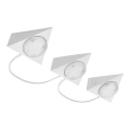 Eglo 89606 - SET 3x Einbauleuchte KOB 1 3xGX53/7W/230V