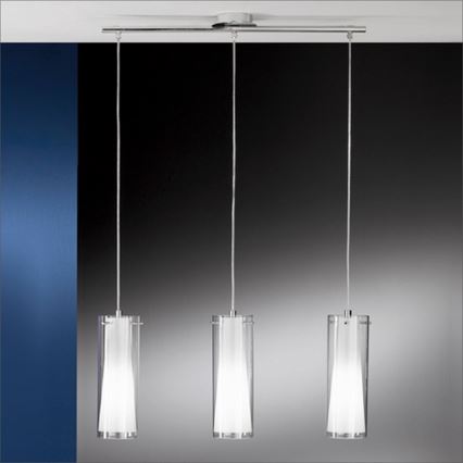 EGLO 89833 - Závěsné svítidlo PINTO 3xE27/60W