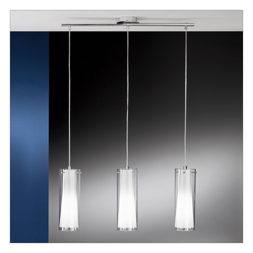 EGLO 89833 - Závěsné svítidlo PINTO 3xE27/60W