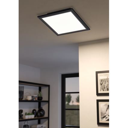 Eglo - Dimmbare LED-Deckenleuchte LED/15,3W/230V 2700-6500K schwarz ZigBee