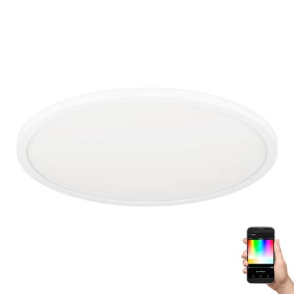 Eglo - Dimmbare LED-RGBW-Deckenleuchte LED/16,5W/230V weiß ZigBee