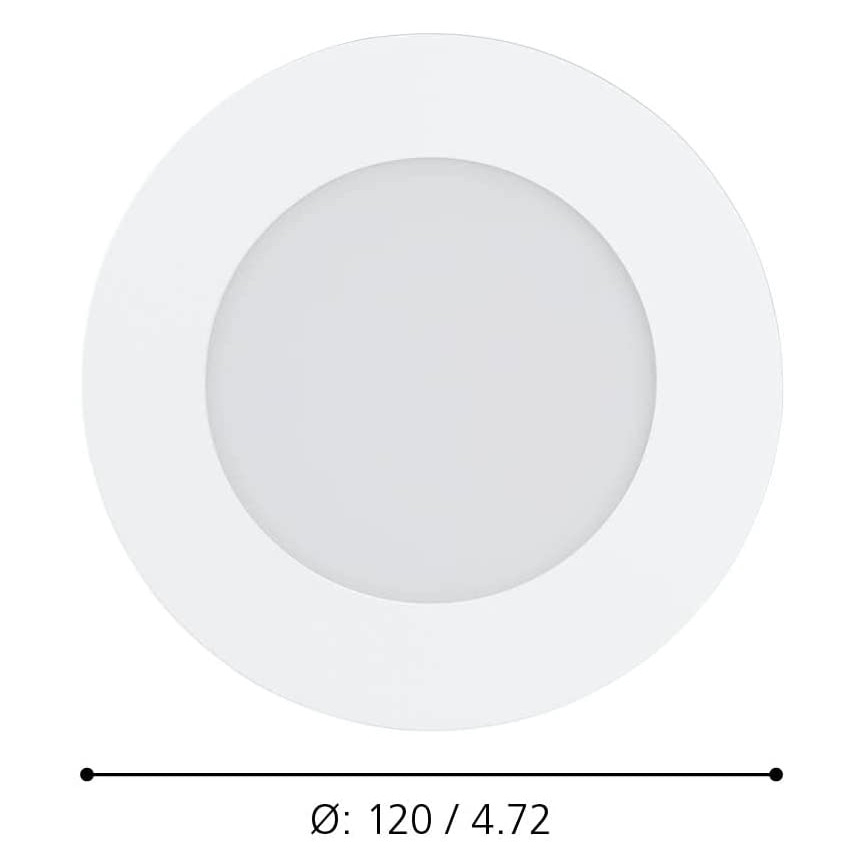 Eglo - Dimmbare LED-Badezimmerleuchte LED/5,4W/230V IP44 ZigBee