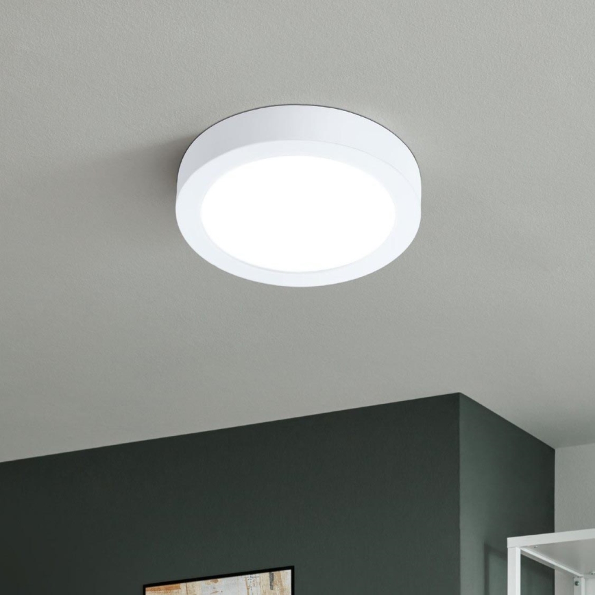 Eglo - dimmbare LED-Badezimmer-Deckenleuchte LED/16,5W/230V 2700-6500K IP44 ZigBee Ø 21 cm